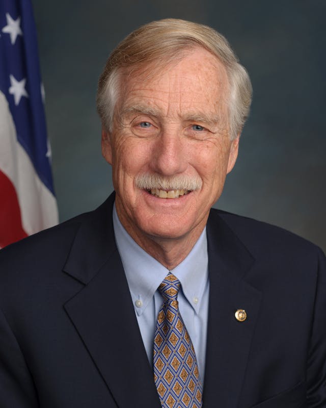 Sen. Angus King headshot