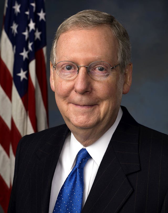 Sen. Mitch McConnell headshot